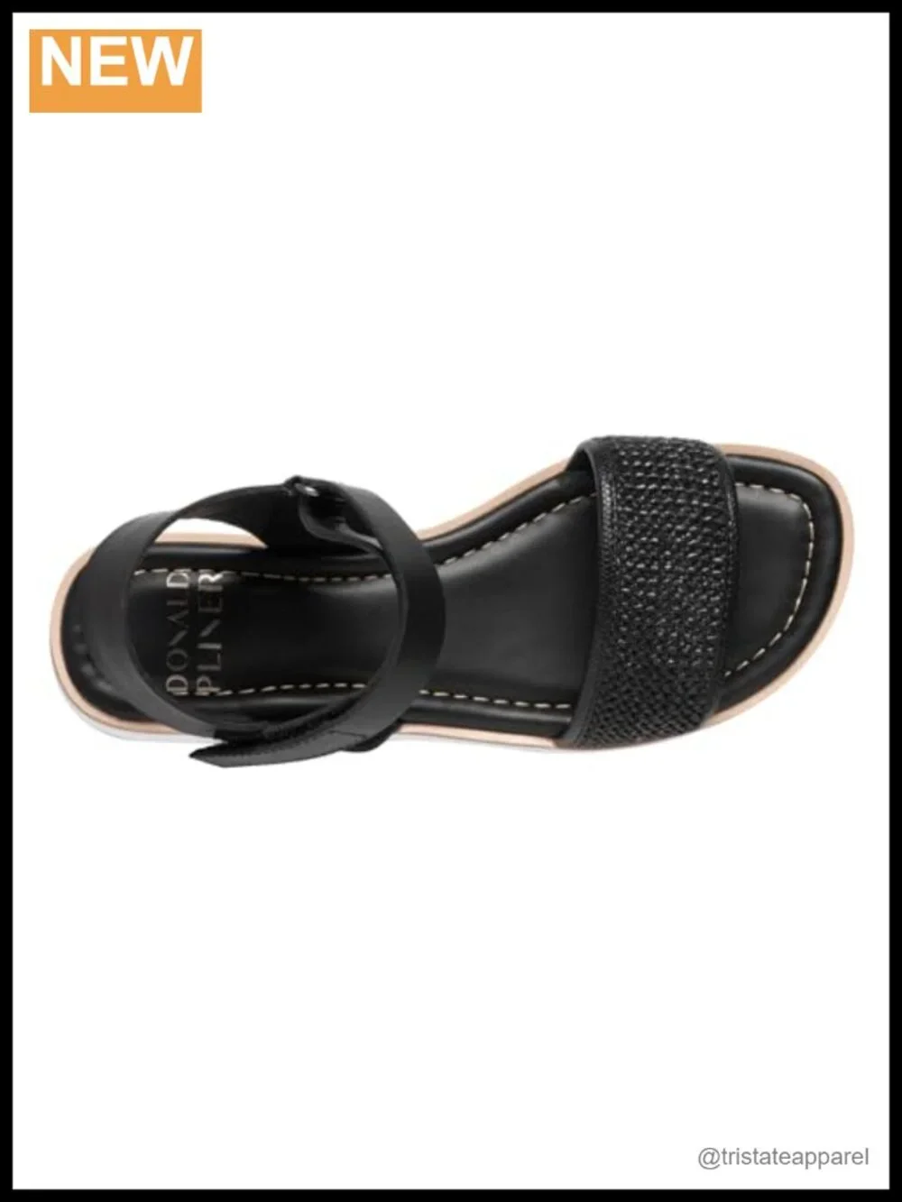 Donald J Pliner Kinsley Raffia Platform Wedge Sandal